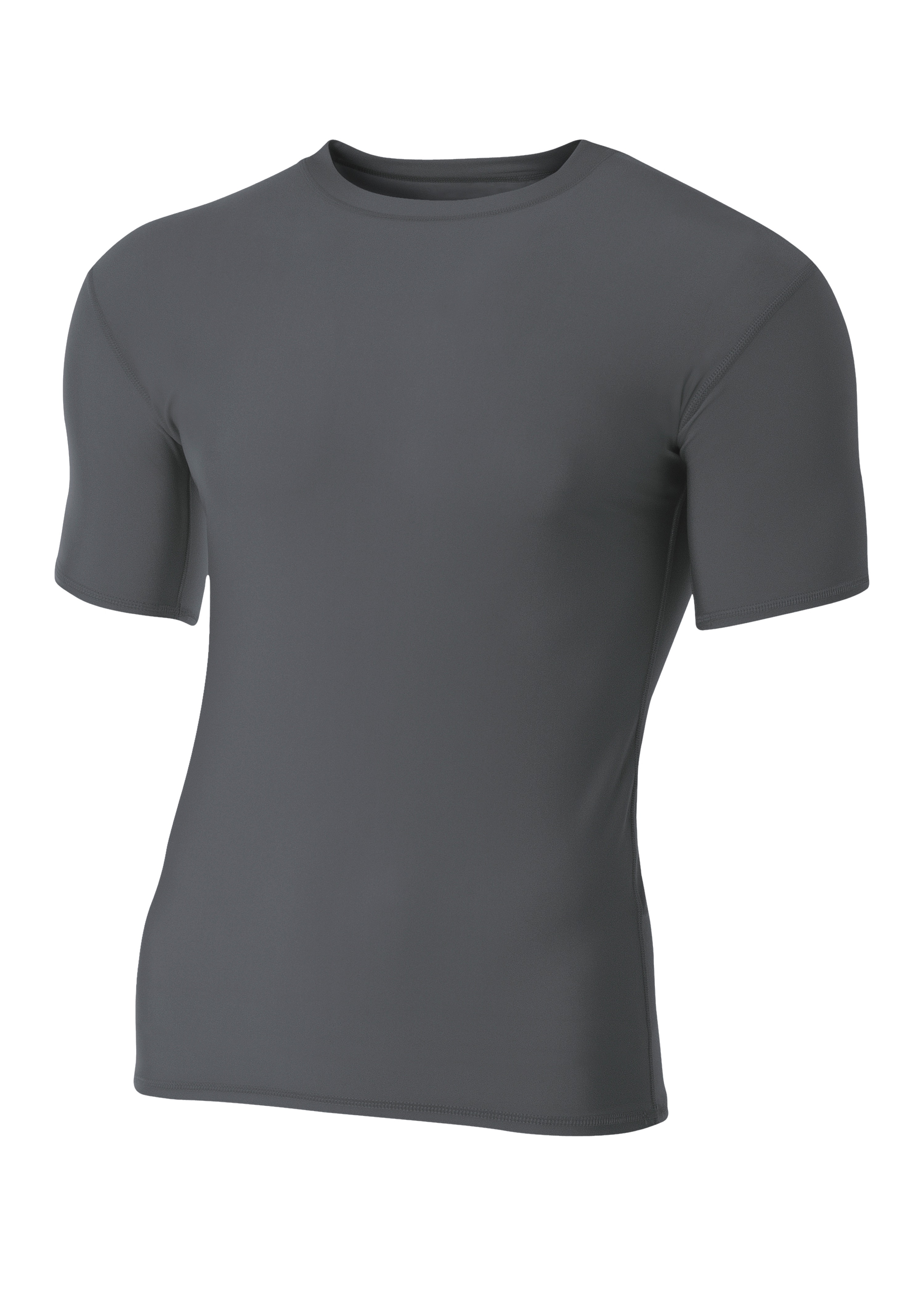 A4 Youth Short Sleeve Compression Crew 11