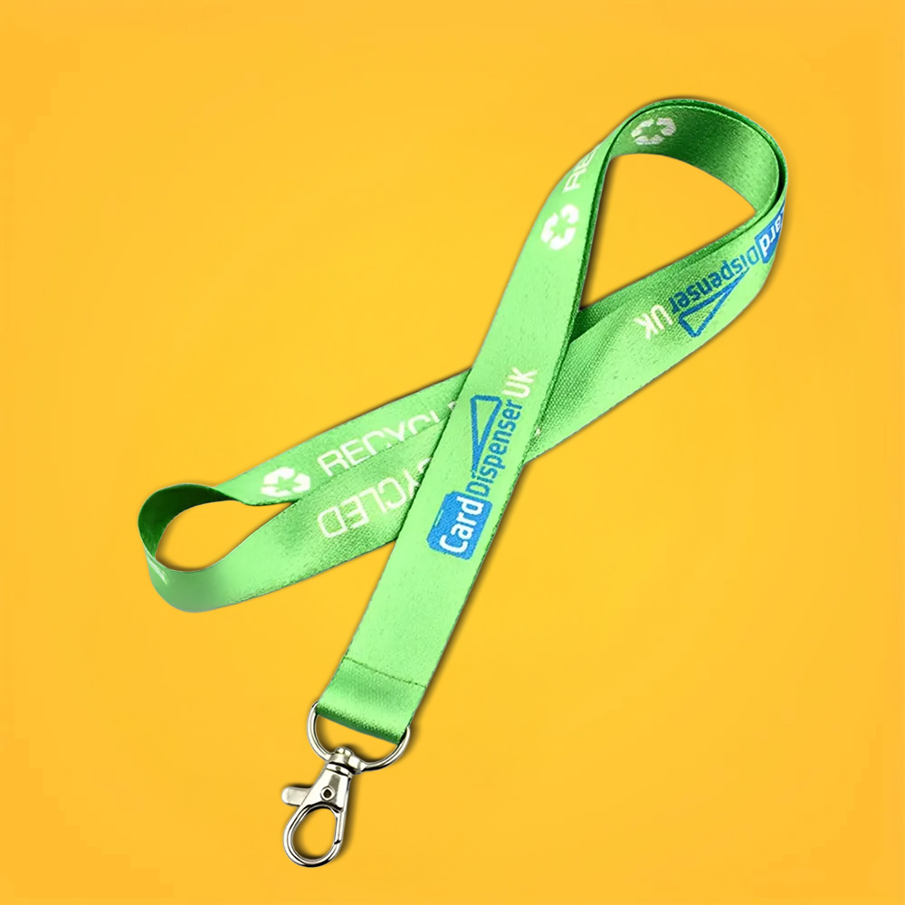 3/4" Recycled Polyester Lanyard