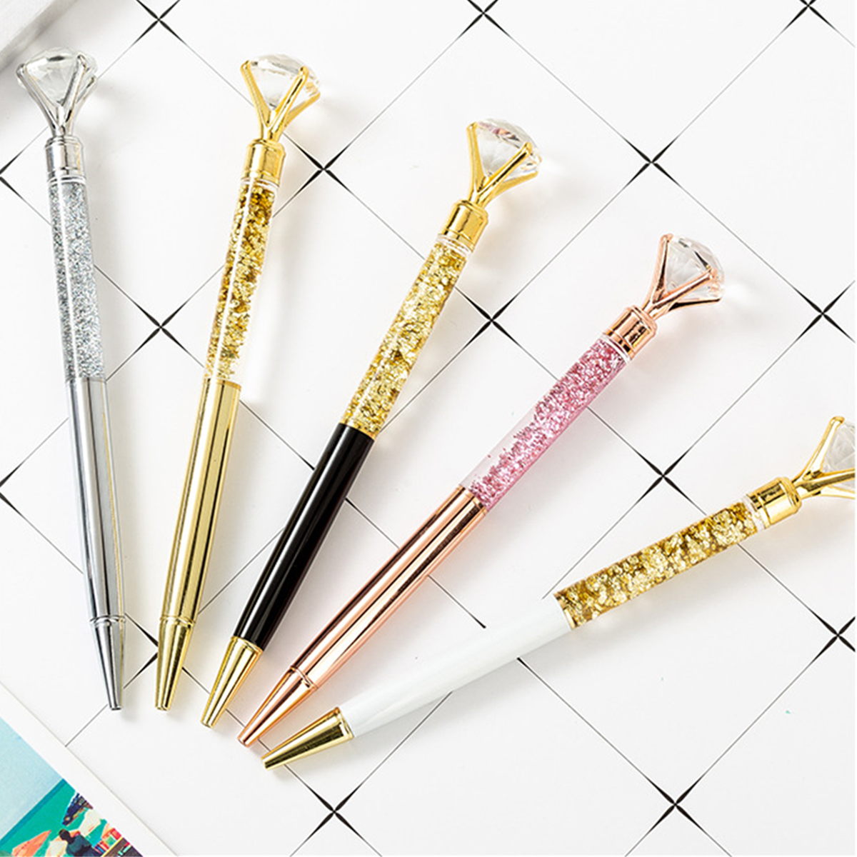 Big Rhinestone Pens Refill Crystal Diamond 2