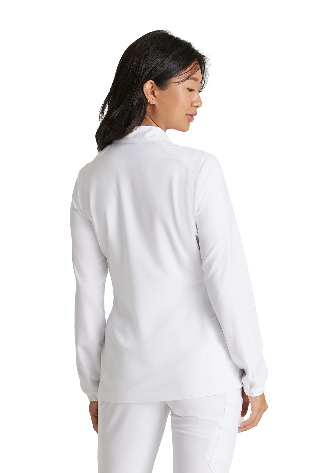 Grey's Anatomy Evolve Stretch - Women's Three-Pocket Virtue Warm-Up Scrub Jacket 35
