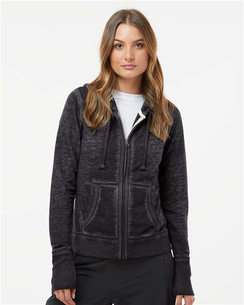 Women's Zen Fleece Full-Zip Hooded Sweatshirt - 8913 30