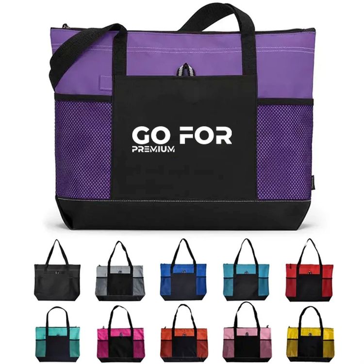 Large Capacity Tote Bag 600D Oxford, custom tote bag with logo imprint 2