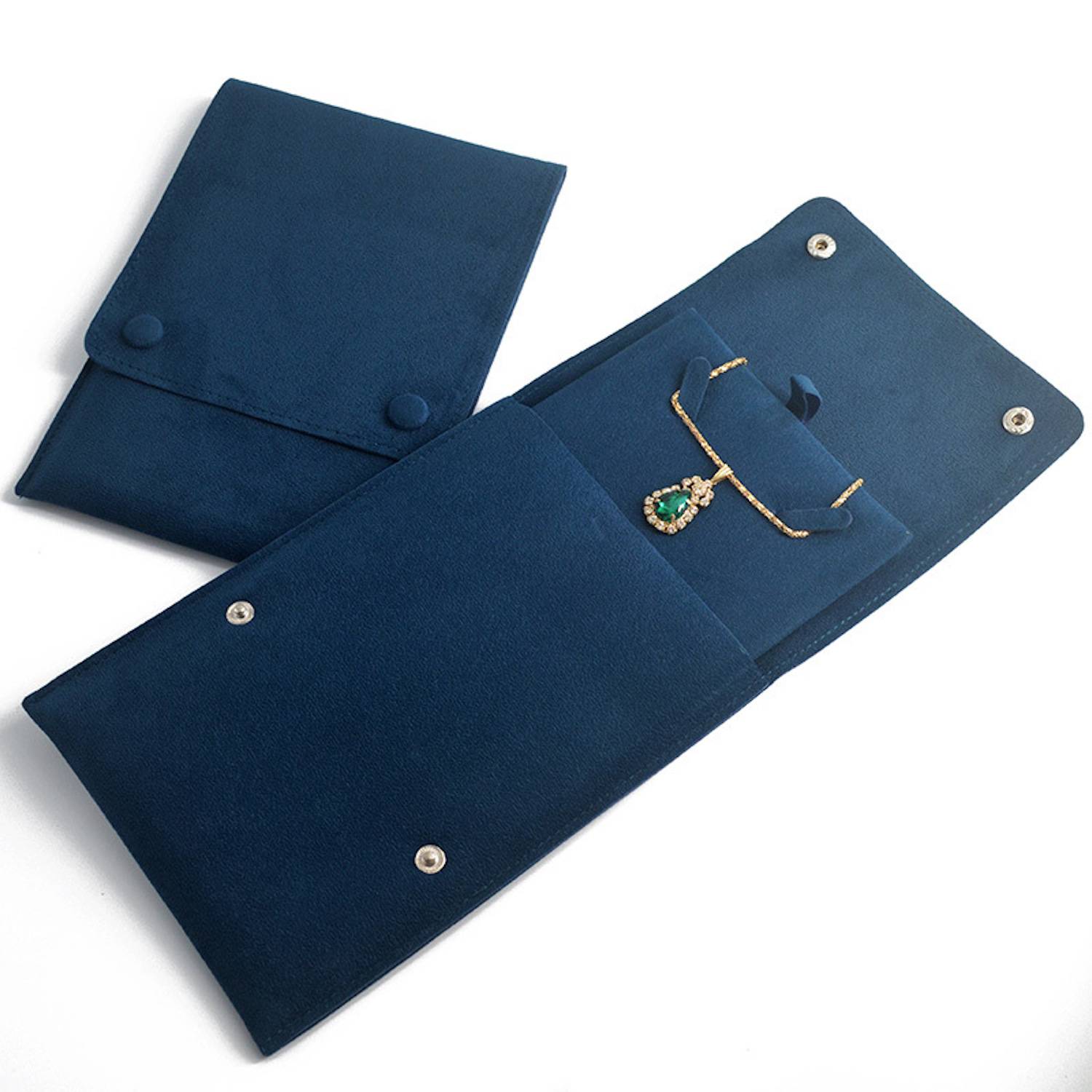 Velvet Jewelry Necklace Storage Pouches 5