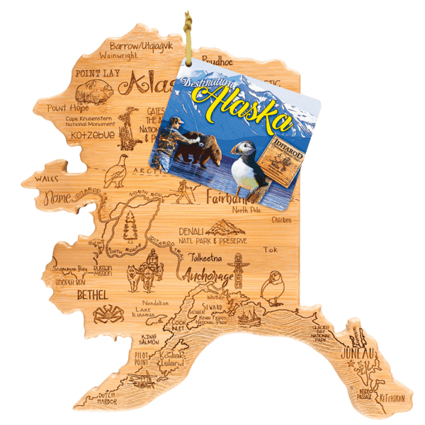 U.S. Destination Bamboo Cutting and Serving Boards 825