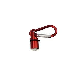 Metal LED Safety Light For Pets Push Button Activation With Carabiner 13