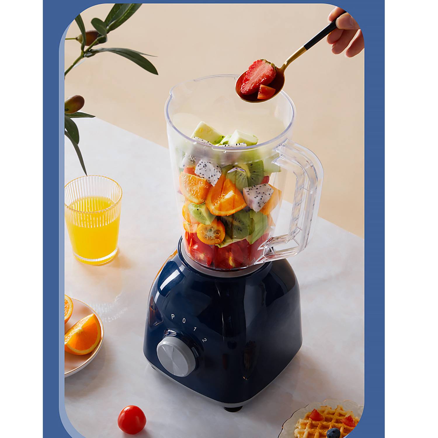 Household Table Food Fruit Multifunctional Electric Blender 5