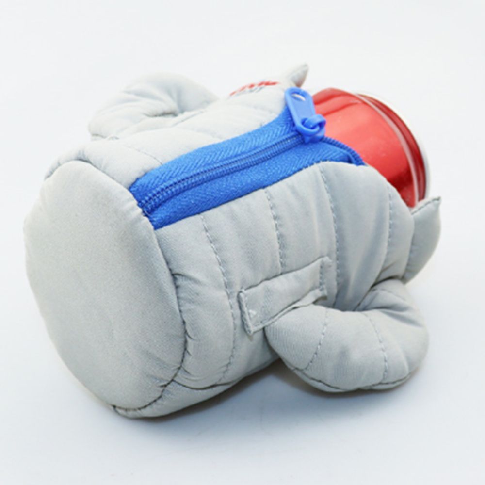 Neoprene Puffy Jacket Can Coolie, custom koozie with logo imprint 5