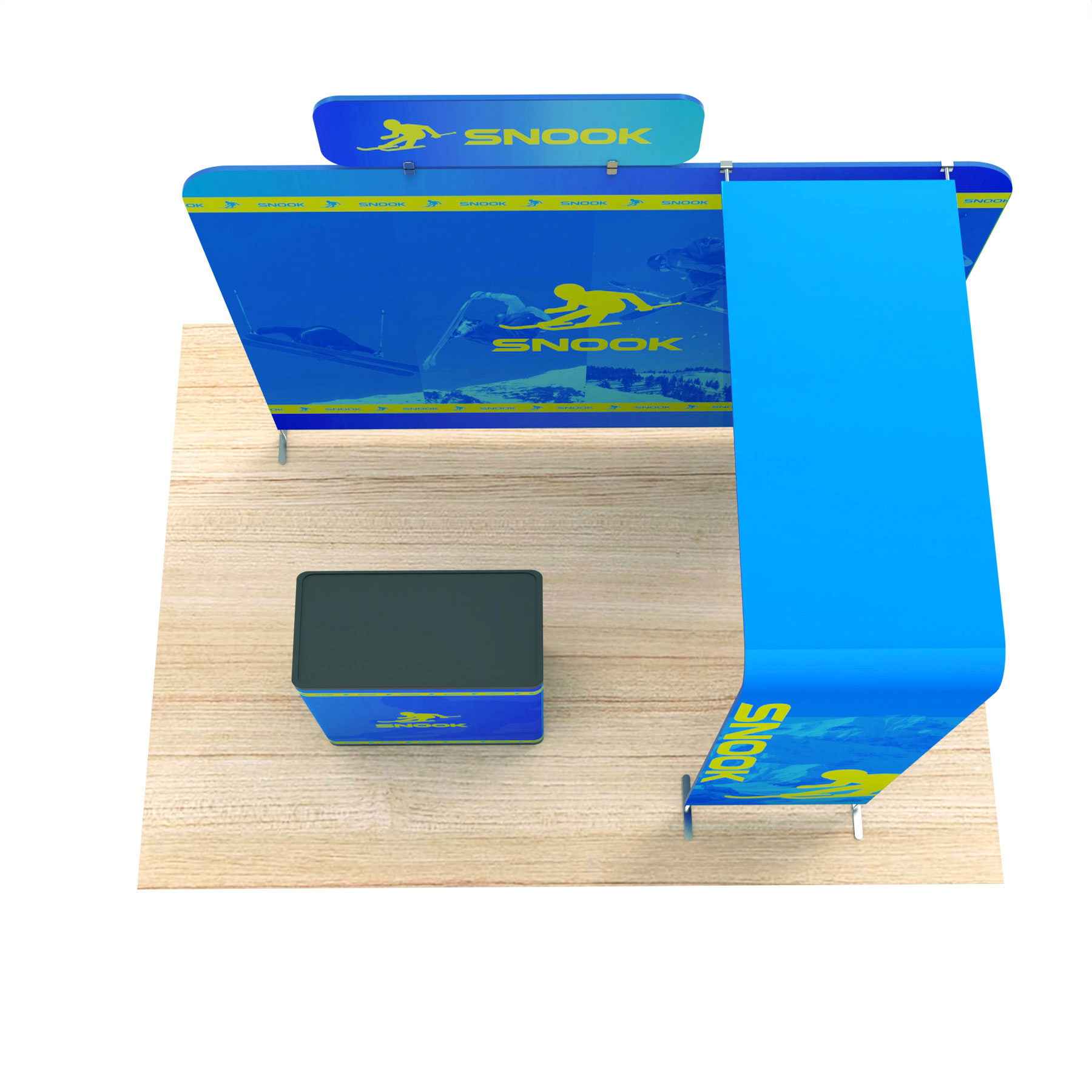 10ft Trade Show Display With Bridge Archway 4