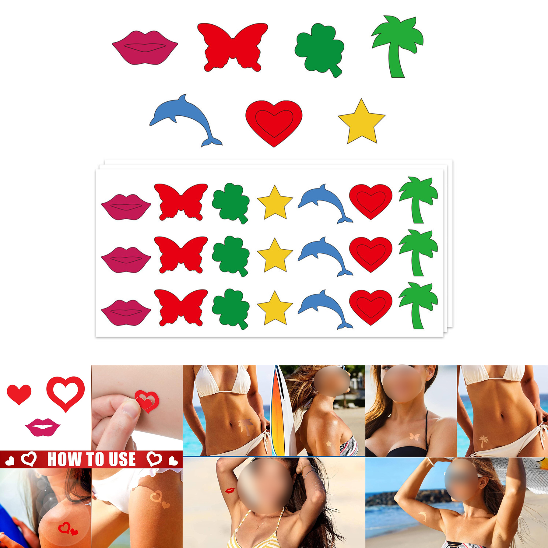 Tanning Sunbathing Sticker 1