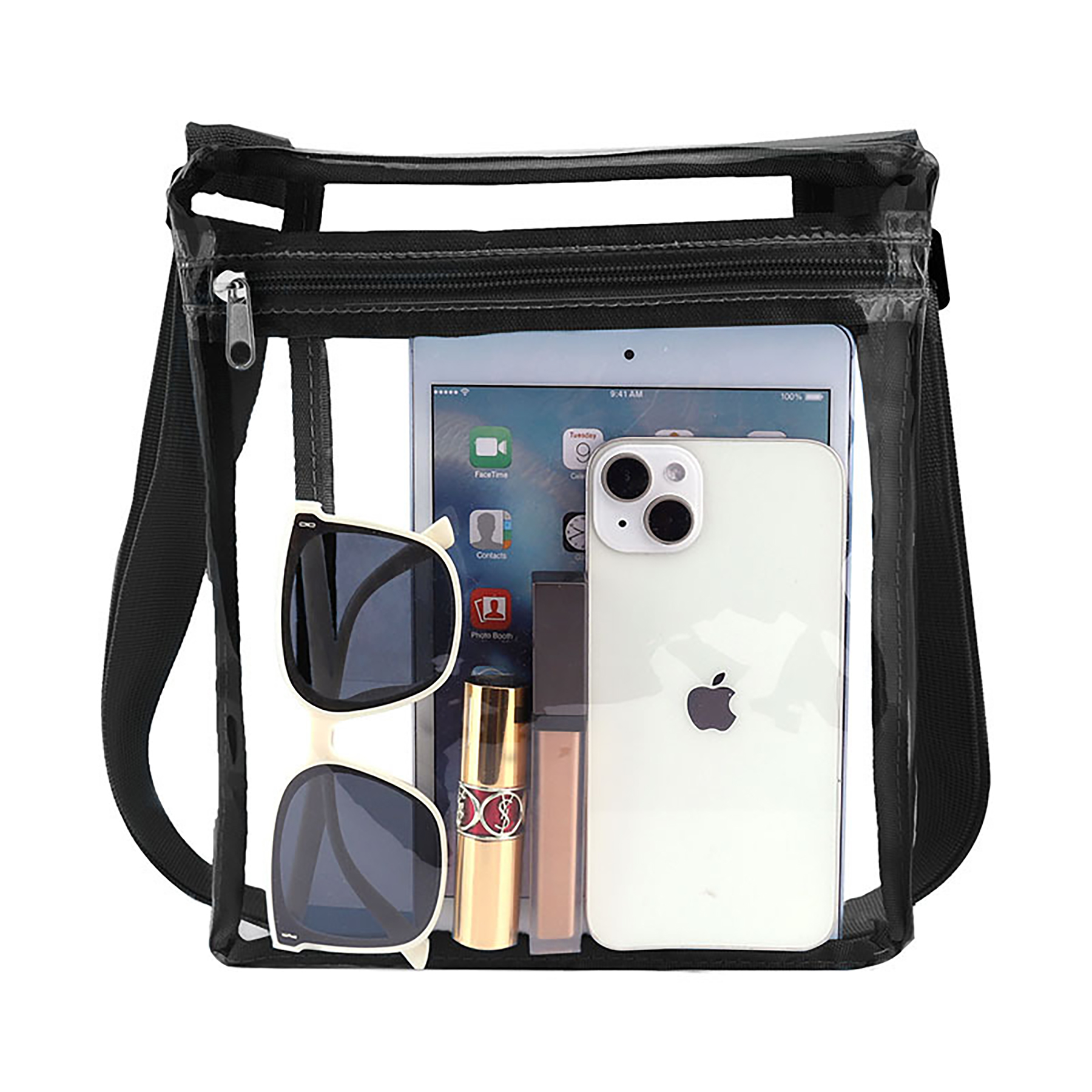 Clear Stadium-Approved Crossbody Purse 5