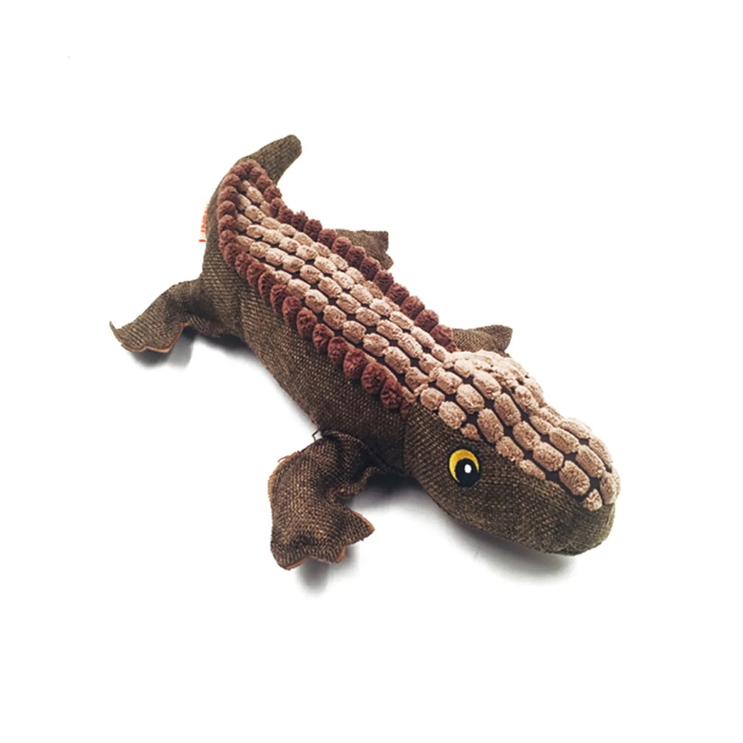 Plush Crocodile Sounding Interactive Dog Bite Toy 6