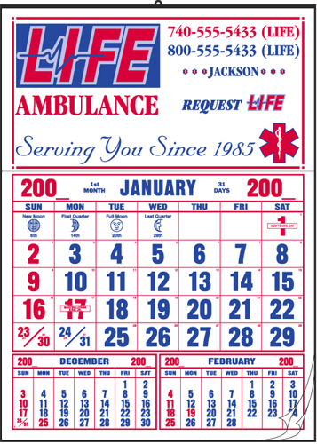 Half-Apron Calendar 1