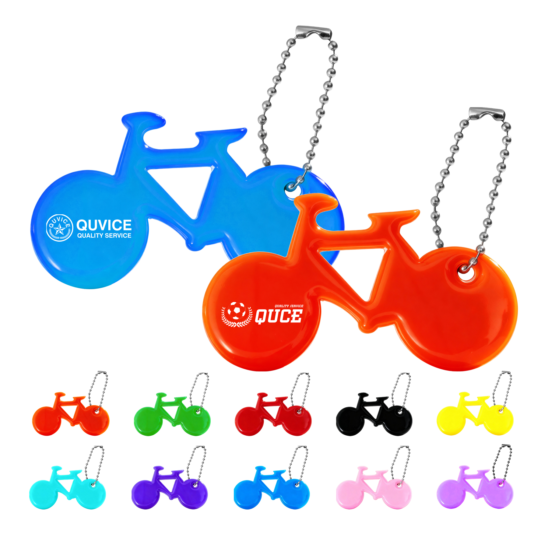 Bike Safety Reflective Zipper Pull 3