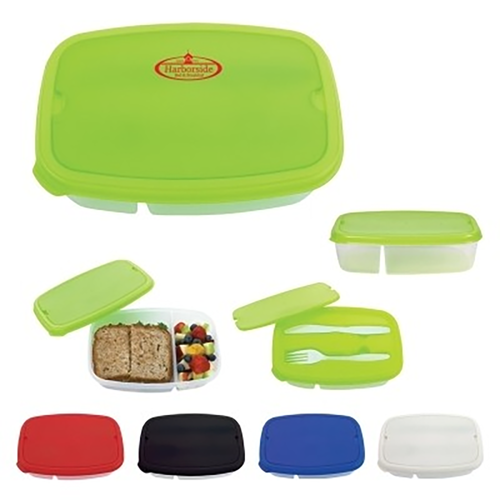 2-Section Lunch Container 2