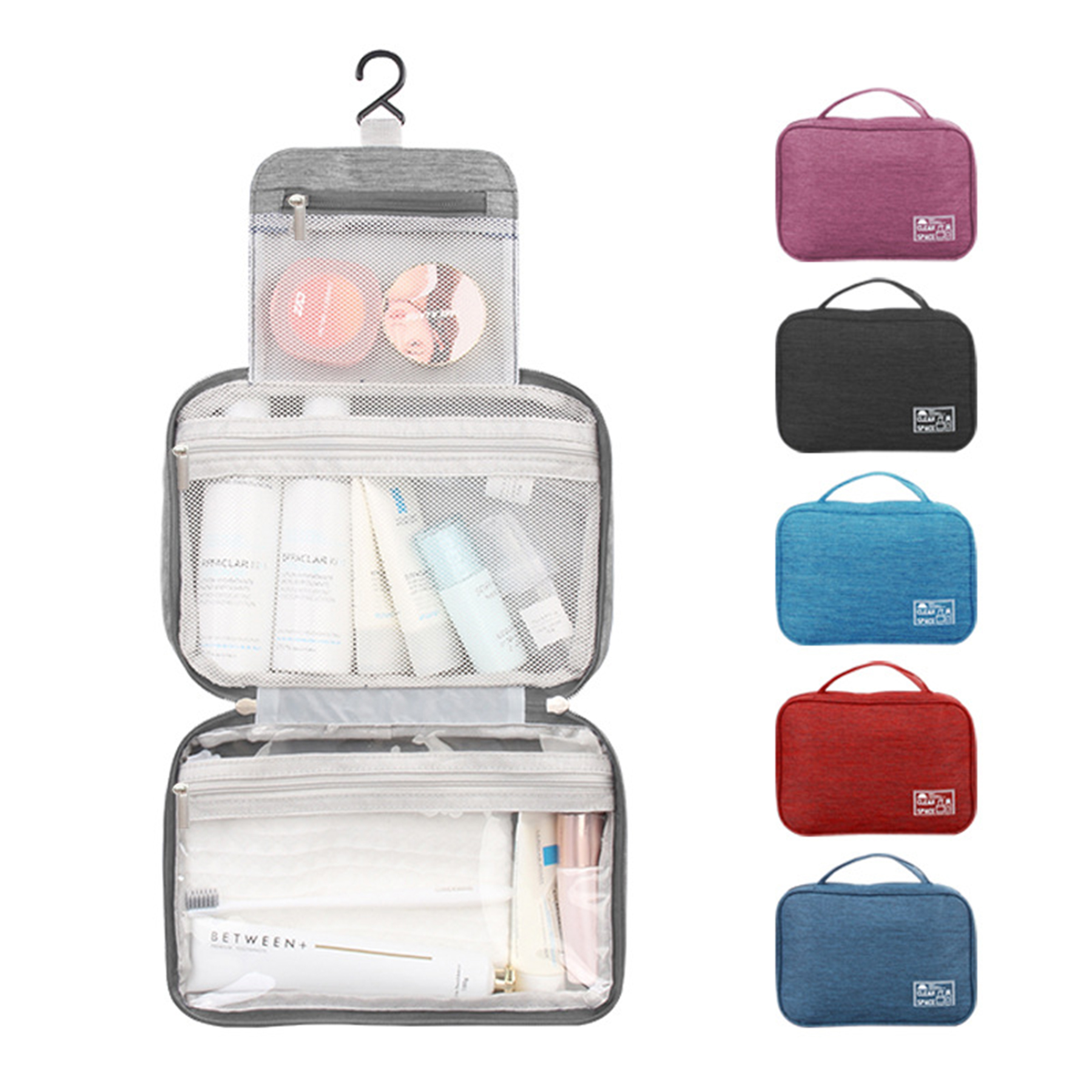 Portable Waterproof Travel Makeup Bag 2
