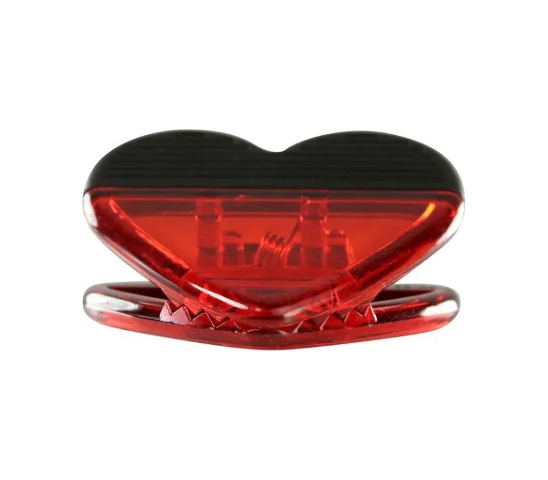 Heart Shaped Fridge Magnetic Memo Holder Clip, promotional clip with logo imprint 6