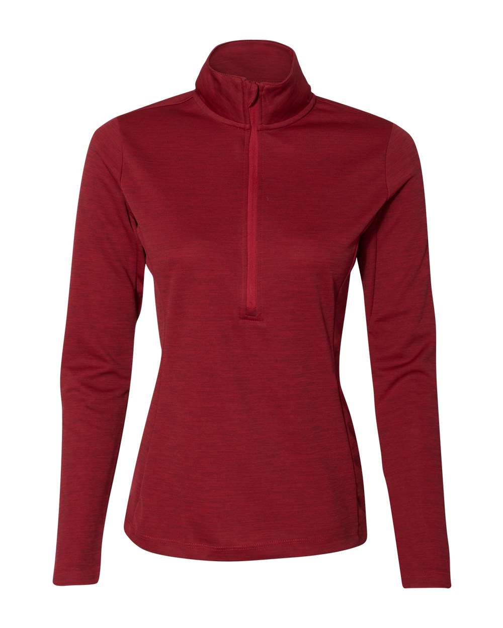 Women's Striated Quarter-Zip Pullover - QZ7EAX 7