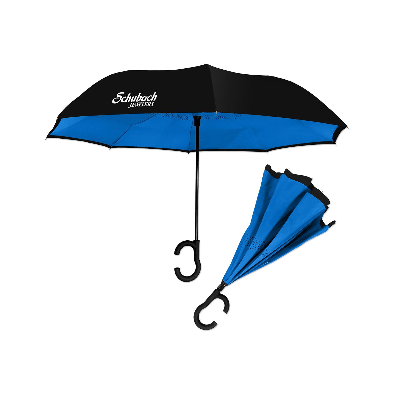 Dual-Tone Inverted Umbrella 9