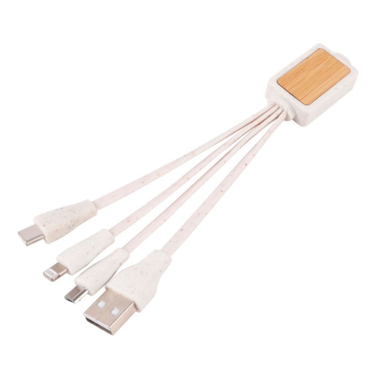 Bamboo Wheat Straw Multi Charging Cable 2