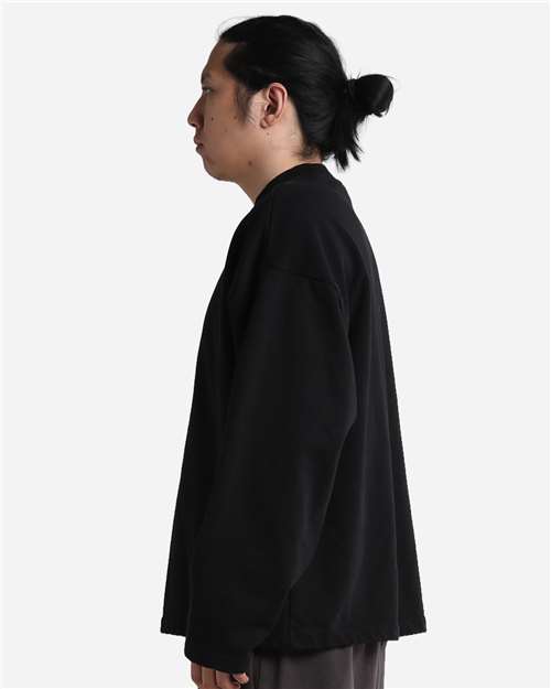 Unisex Garment-Dyed Terry Long Sleeve T-Shirt - SHGTL 8