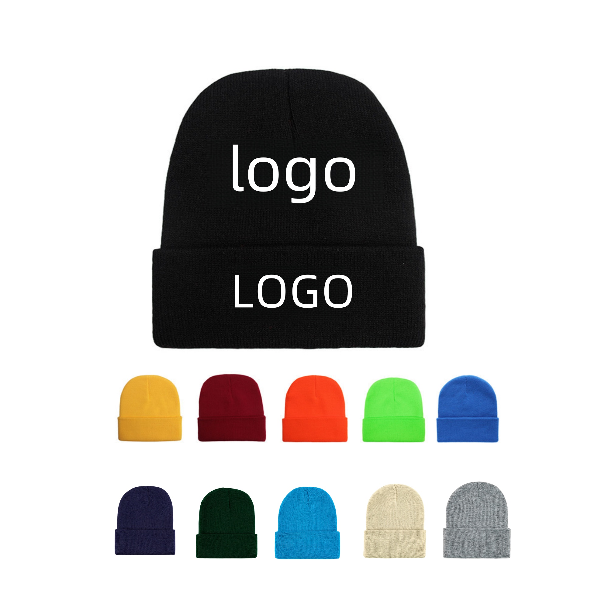 MOQ 20 Warm Knitted Hat 2
