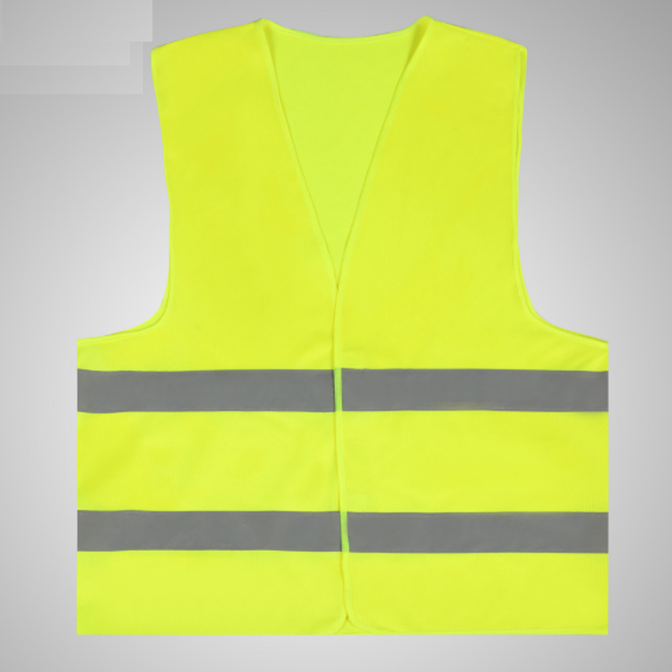 100 percent polyester Reflective Safety waistcoat Vest