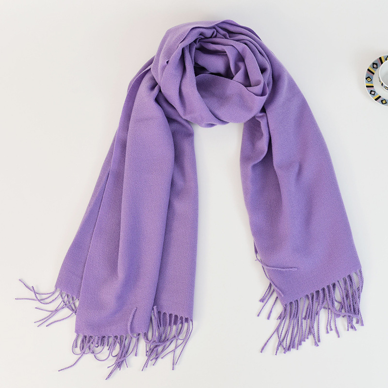 Winter Scarf Cashmere Feel Pashmina Shawl Wraps Soft 15