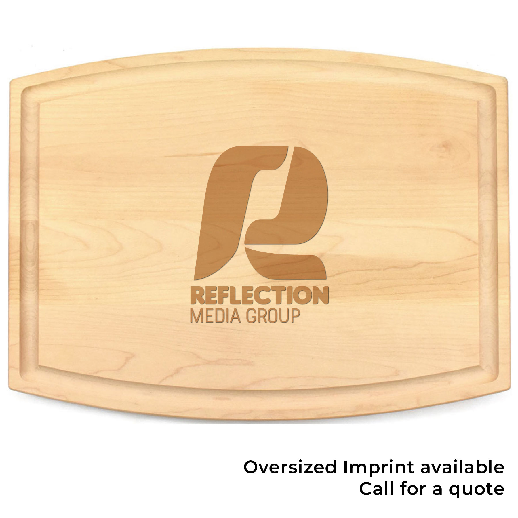 9" x 12" x 3/4" Maple Cutting Board with Juice Groove 3