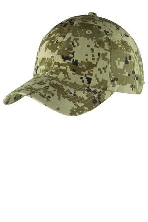 Port Authority® Digital Ripstop Camouflage Cap 6