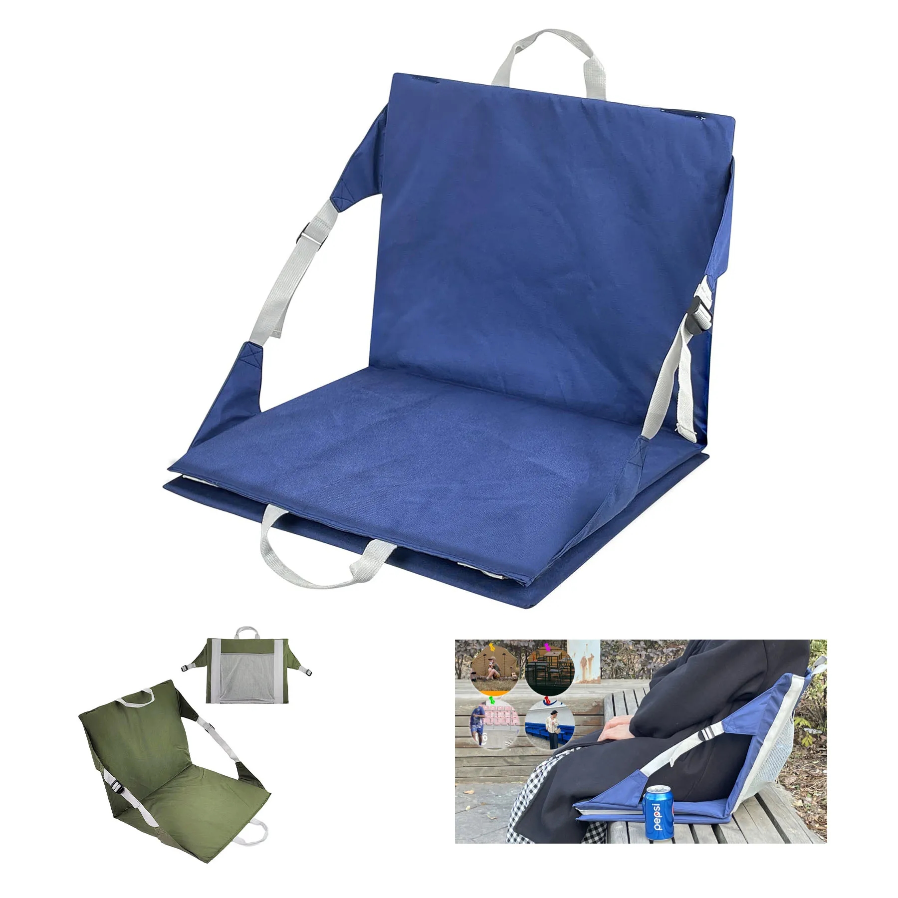 Waterproof Portable Bleacher Cushion 4