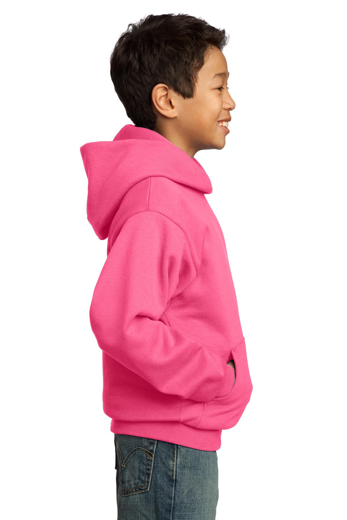 Port & Company® Youth Core Fleece Pullover Hooded Sweatshirt 43