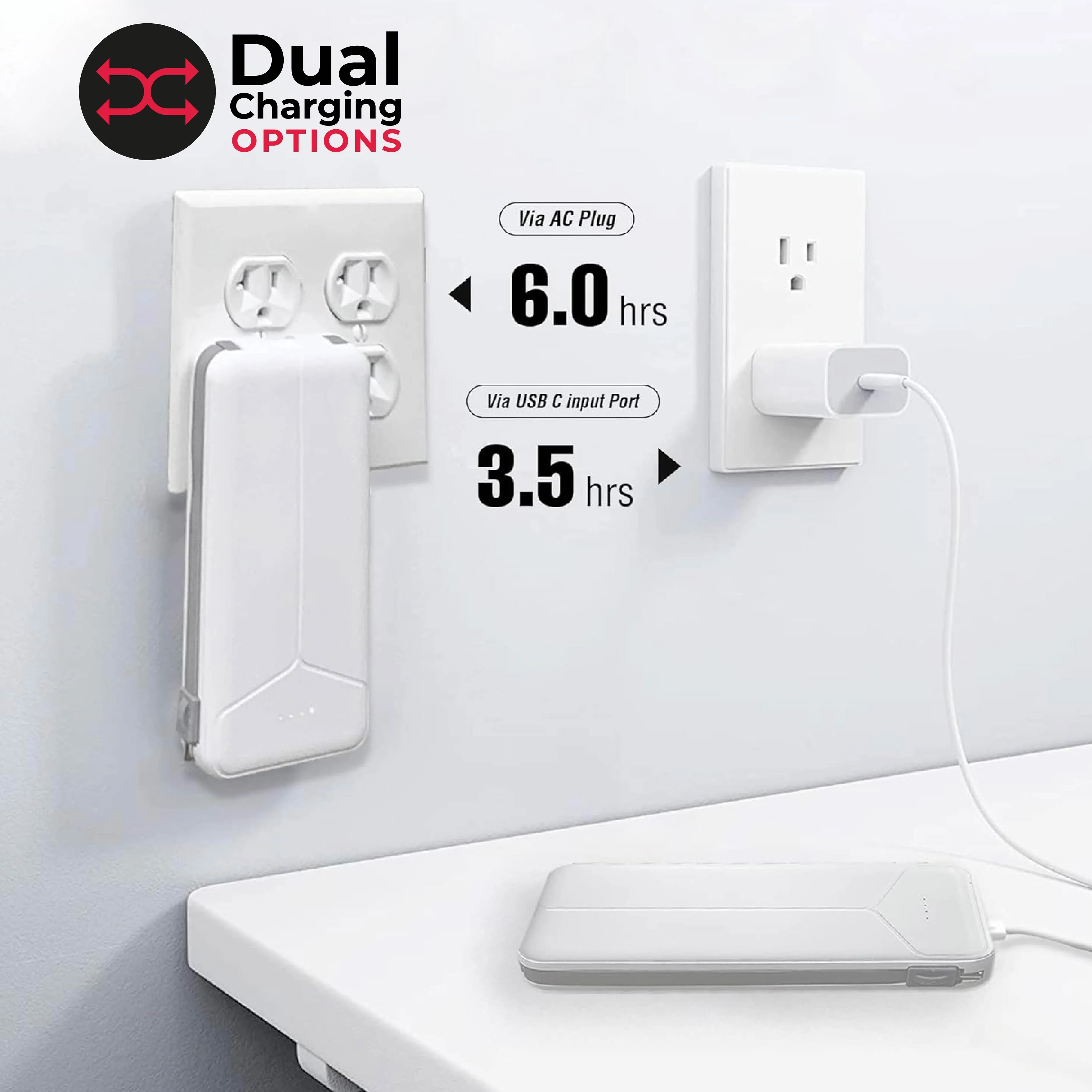 BERKELEY 10,000 MAH POWER BANK CHARGER 2