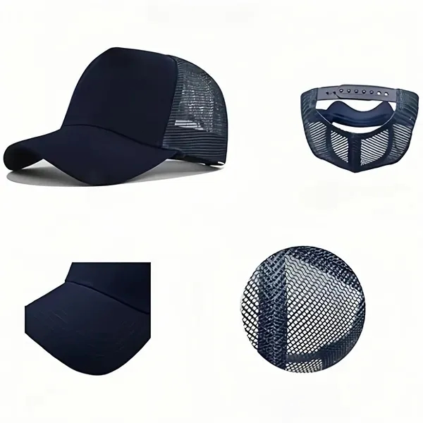 Breathable Foam Mesh Trucker Hat 4