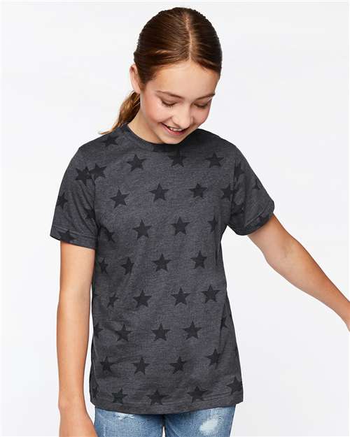 Youth Star Print Tee - 2229 51