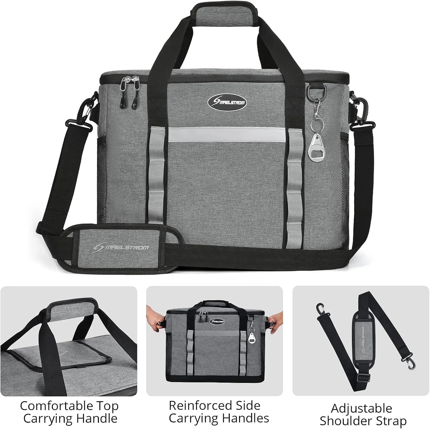 Large Leakproof Camping Cooler Lunch Bag 4