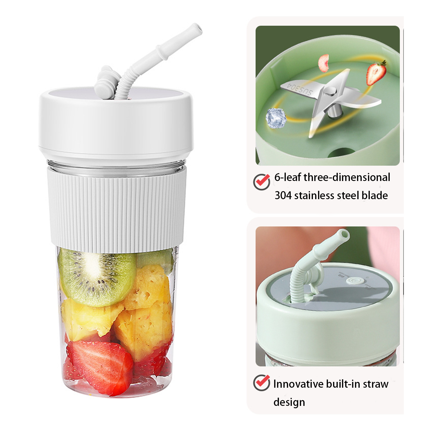 Mini Shakes Juicer Cup Blender 2