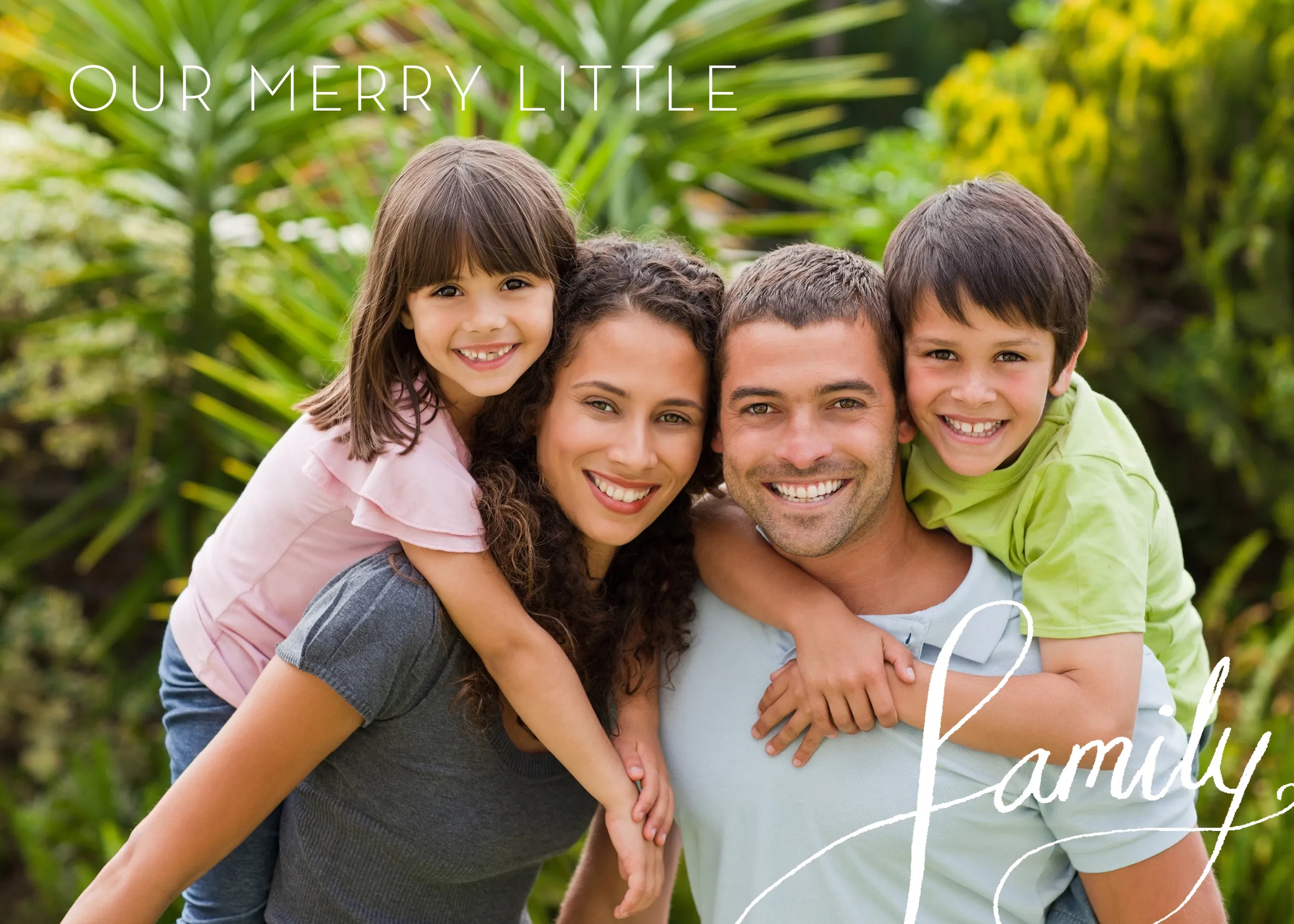 Our Merry Little Family Holiday Photo Card 3