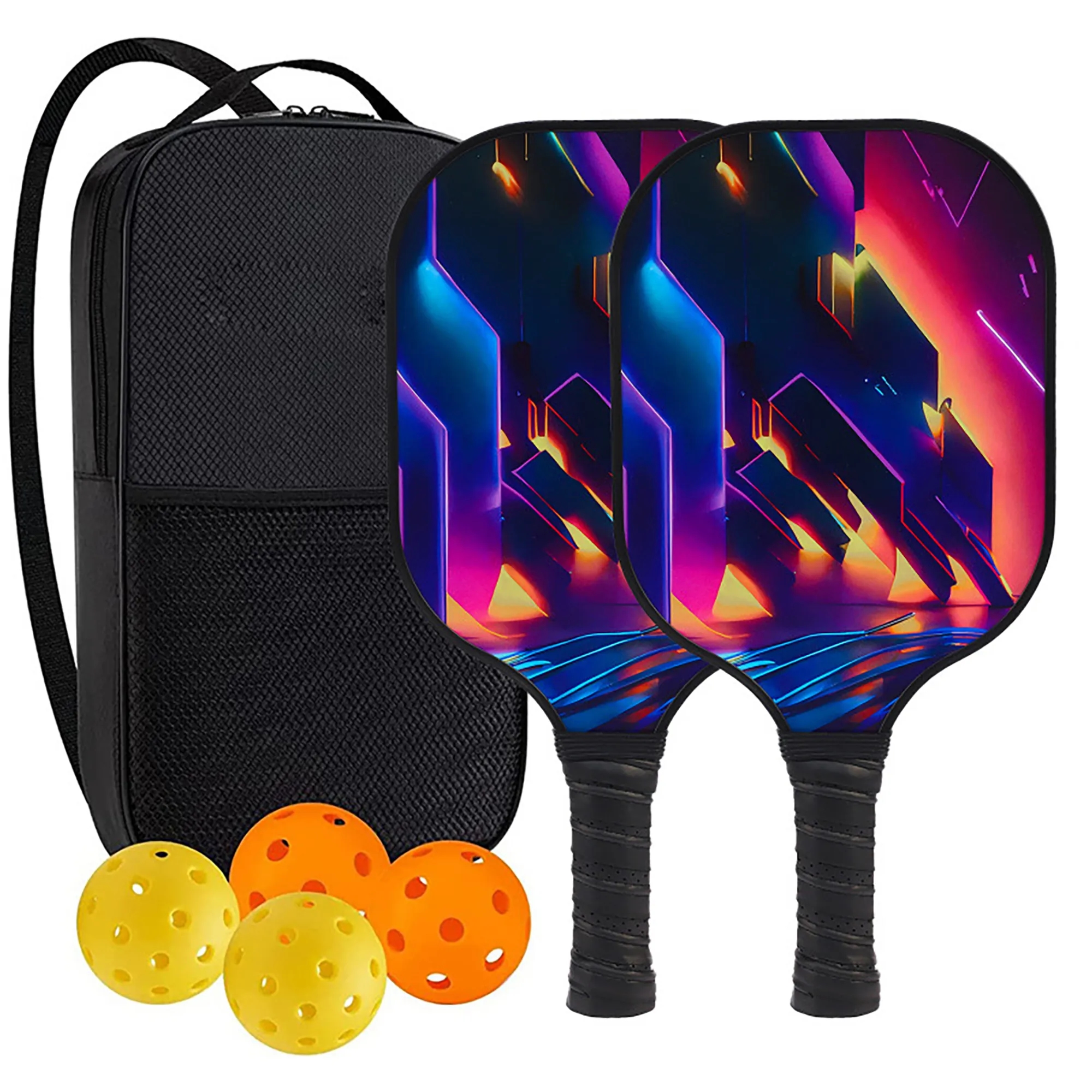 MOQ 50 Fiberglass Pickleball Set 16