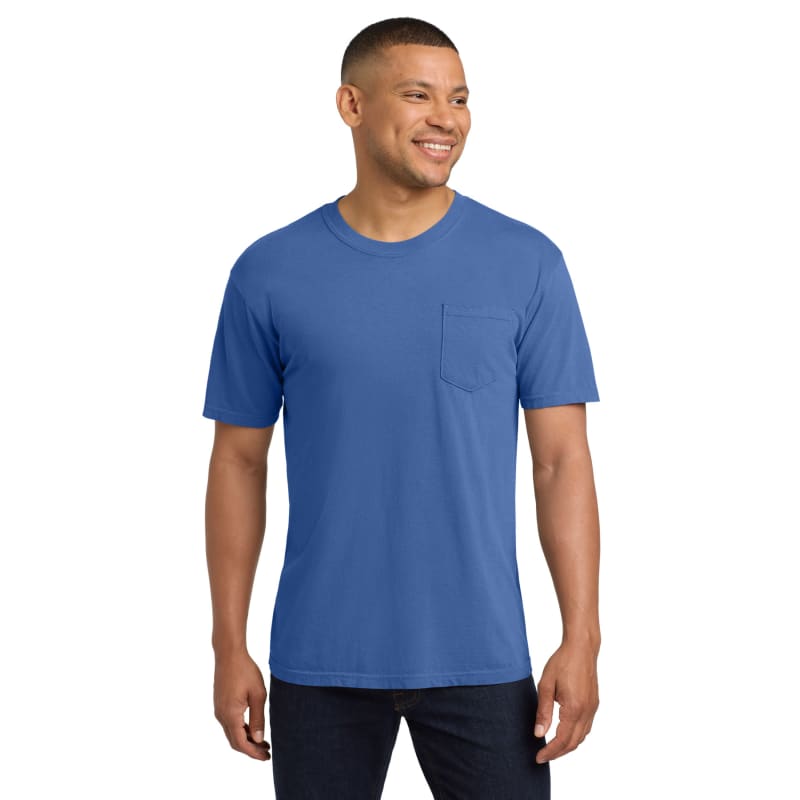 COMFORT COLORS Heavyweight Ring Spun Pocket Tee. 64