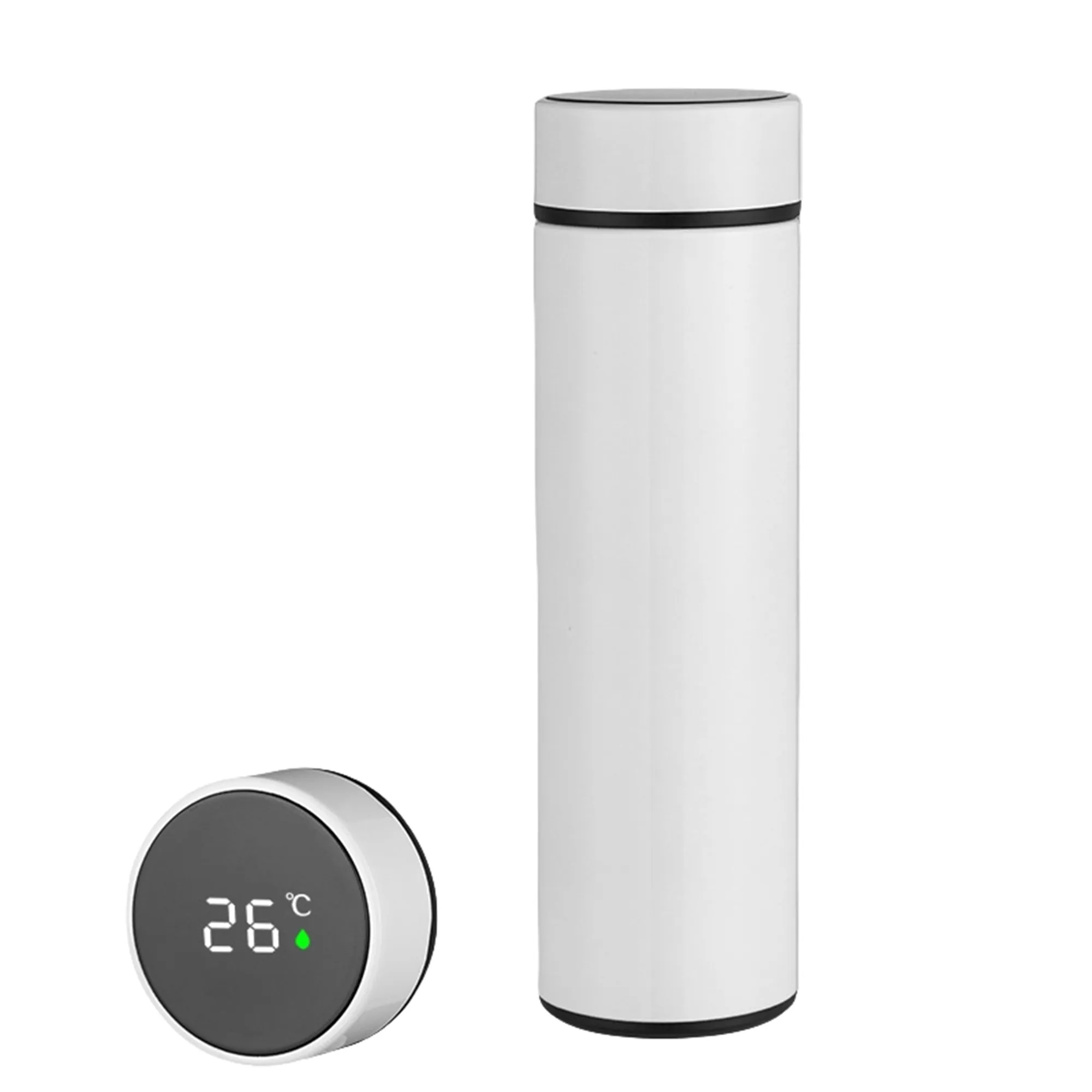 Stainless Steel Digital Temperature Display Water Bottle 7
