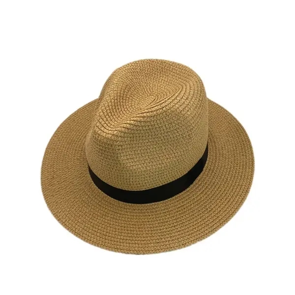 Sun Straw Beach Hat with Unisex Summer Protection 5