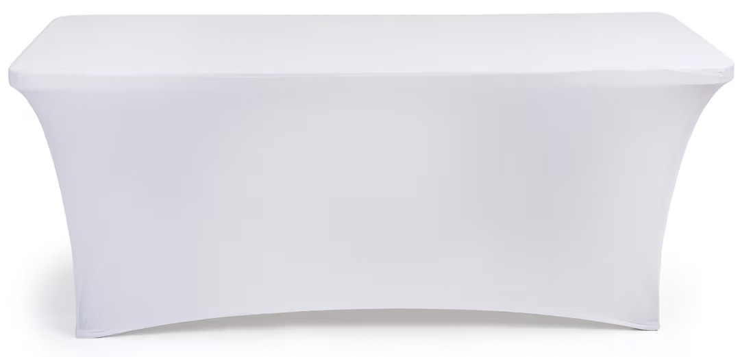 6ft Stretch Table Throw - 4 Sided 1