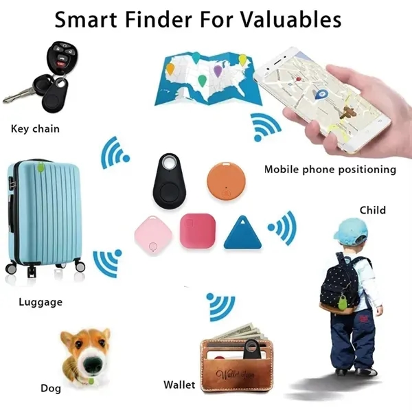 Wireless Smart Anti-Loss Tracker with Bluetooth Key Finder 3