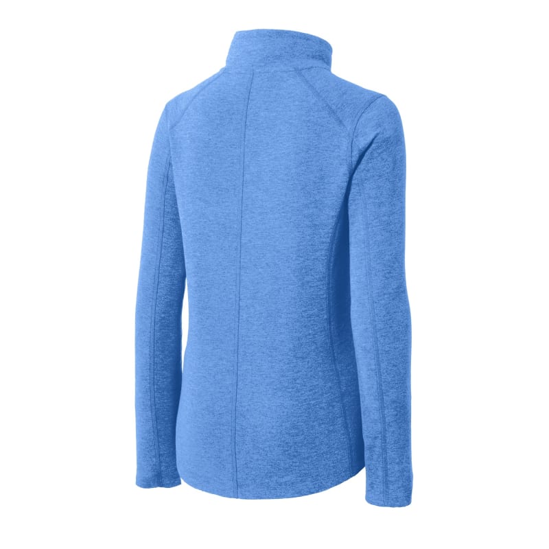 Port Authority Women's Heather Microfleece Full-Zip Jacket. 8
