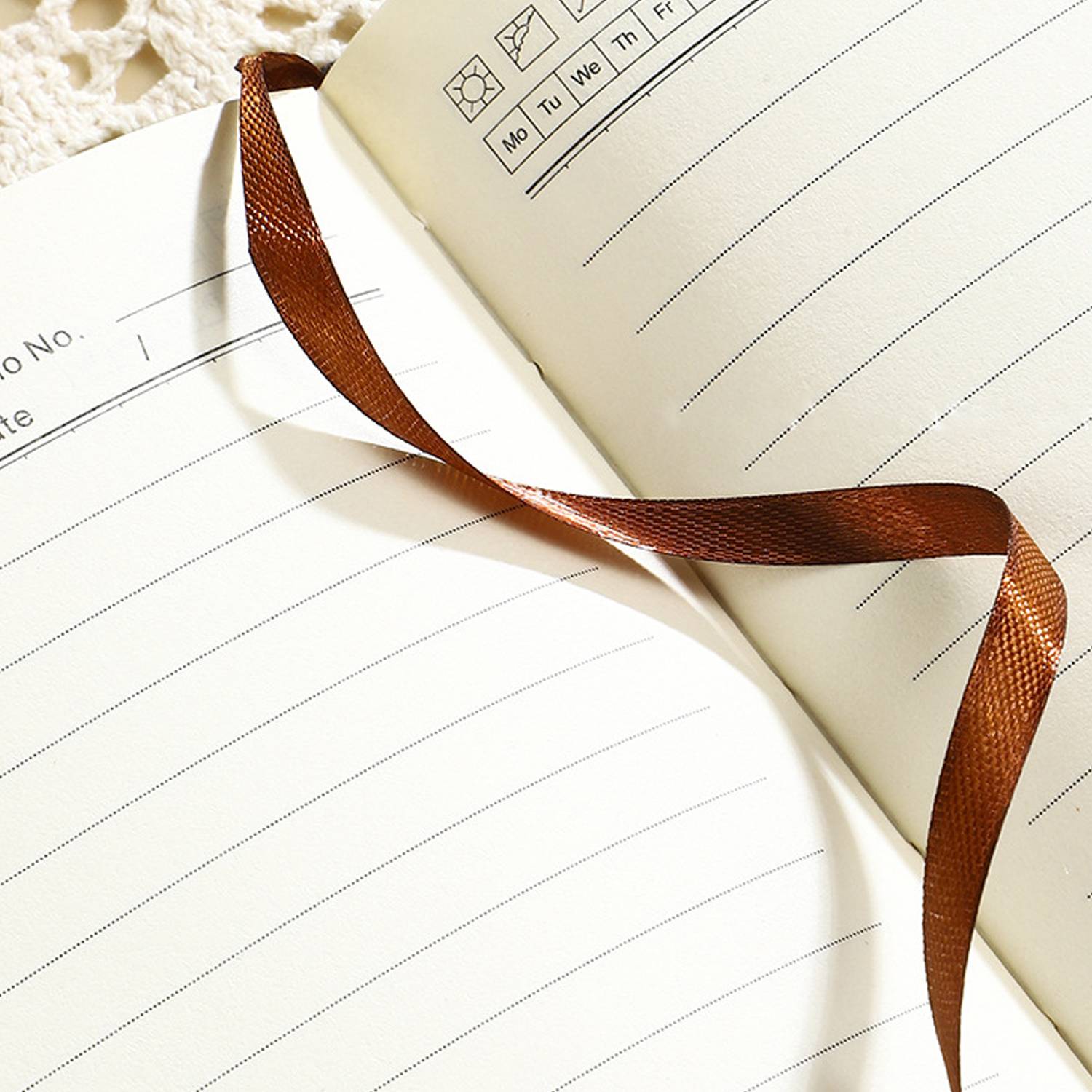 A5 PU Leather Business Notebook w/ Password Lock 9