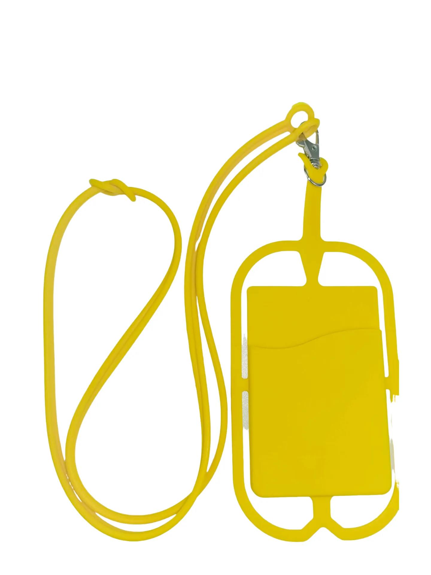 Silicone Phone Lanyard Card Holder Pocket 12