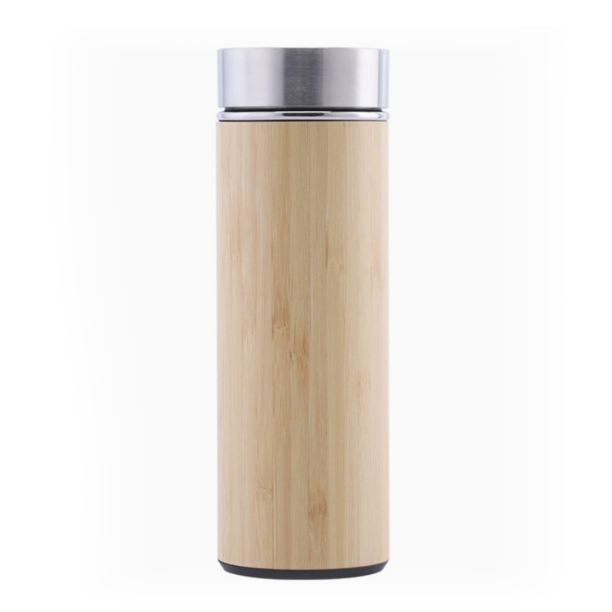 Bamboo Stainless Steel Thermos Cup 3