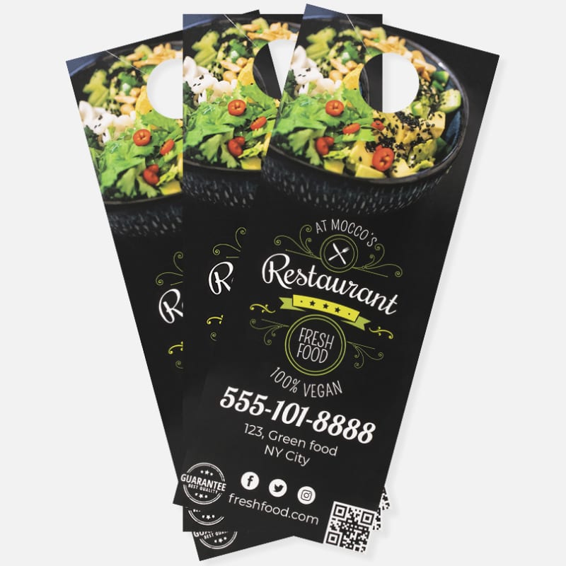 4.25 X 11 Inch Full Color Door Hanger 7