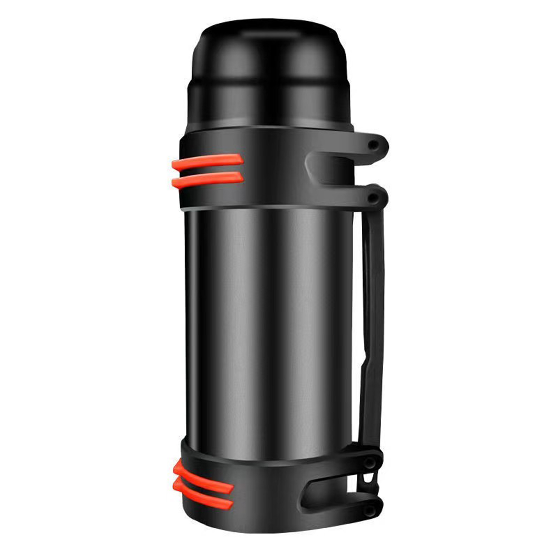 Large Half Water Bottle With Portable Handle Lid, custom water bottle with logo imprint 3