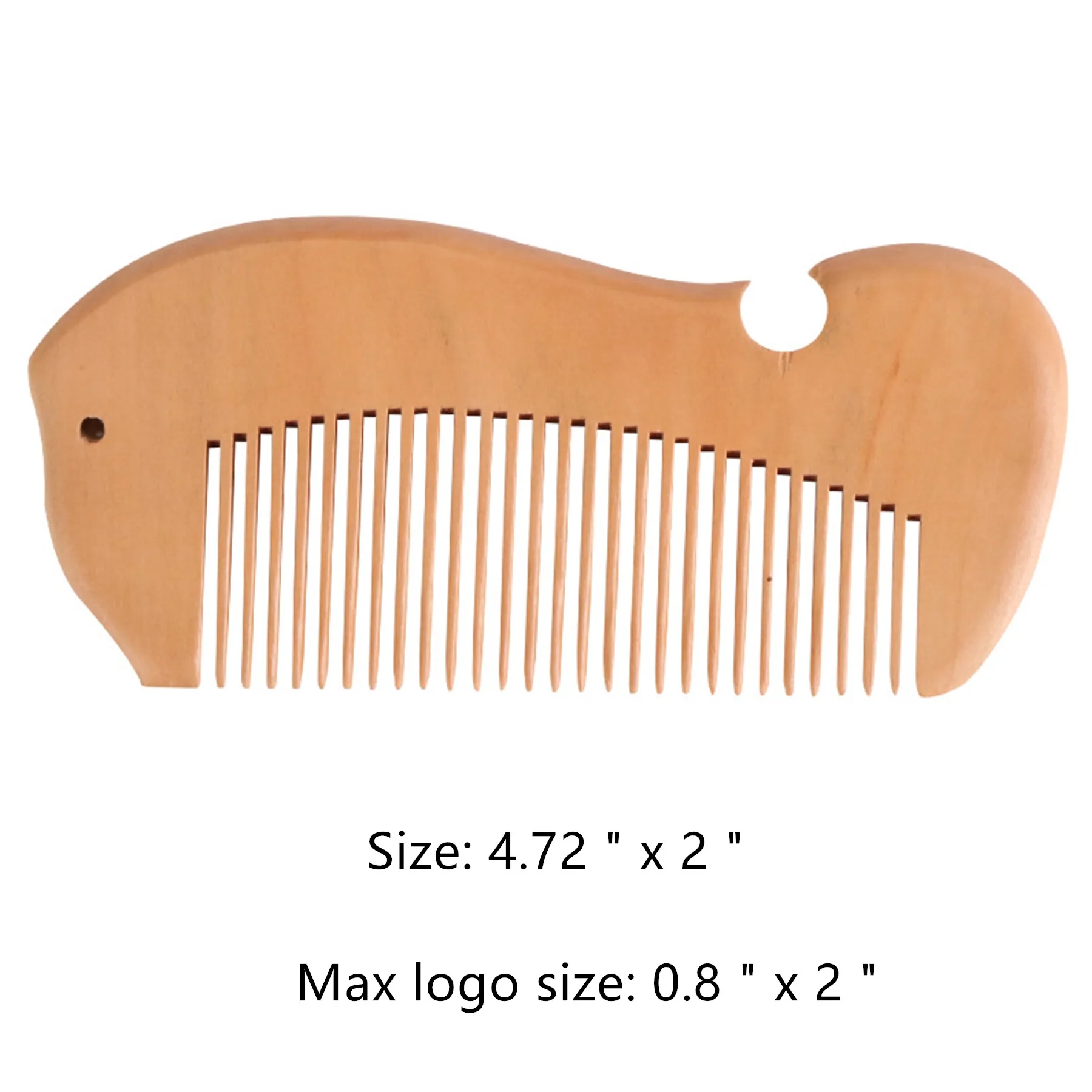 Wooden Hair Comb 2